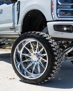 Tapas <span class=keywords><strong>de</strong></span> Rueda Flotantes Personalizadas 6x139.7 8x165.1 8x180 8x170 <span class=keywords><strong>de</strong></span> Aleación <span class=keywords><strong>de</strong></span> Aluminio Forjado para Camionetas GMC Denali Ford F250 Diésel 4x4 - Product Image 3