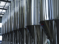 Tanque de Fermentación de Acero Inoxidable de 3000L-5000L, Duradero, con Control PLC, para Cerveza y Alcohol, Unidad de Fermentación Profesional Llave en Mano