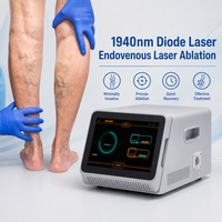 Laser diode 1940 nm pour EVLA EVLT, ablation laser endoveineuse des veines, équipement d'ablation laser des varices pour clinique de phlébologie