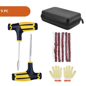 Tiras de emergencia para pinchazos de neumáticos, herramientas de reparación de pegamento agitador para mecánico automotriz, <span class=keywords><strong>Kit</strong></span> de herramientas de reparación de neumáticos de coche - Product Image 6