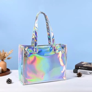 <span class=keywords><strong>Sac</strong></span> transparent personnalisé, <span class=keywords><strong>sac</strong></span> à main portable imperméable, sacs en plastique PVC laser, emballage de vêtements, <span class=keywords><strong>sac</strong></span> fourre-tout, <span class=keywords><strong>sac</strong></span> cadeau, vente en gros - Product Image 5