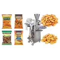 Machine d'emballage VFFS pour chips de pommes de terre, graines, pain sec déshydraté et garnitures, avec injection d'azote