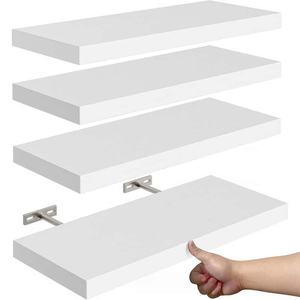 Étagères murales en panneaux de fibres de densité moyenne, étagères de présentation, étagères décoratives et étagères murales suspendues - Product Image 3