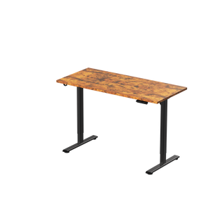 Bureau assis-debout ergonomique NBHY S12 réglable en hauteur avec structure métallique, plateau en bois, design moderne, montage facile, garantie de 2 ans - Product Image 4