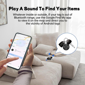 เครื่องติดตาม GPS อัจฉริยะ บลูทูธ ค้นหาอุปกรณ์ของฉัน ใช้งานร่วมกับ กุญแจ กระเป๋าเงิน สัตว์เลี้ยง กระเป๋า - Product Image 5