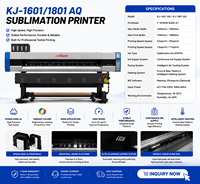 Nouvelle machine d'impression par transfert textile automatique pour imprimante à sublimation jet d'encre 4720 pour tête d'impression I3200