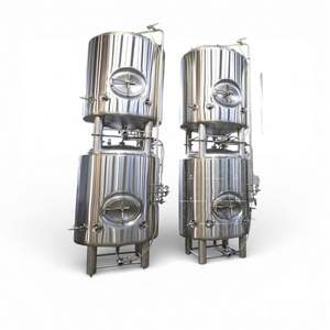 Mejor Precio, Microcervecería Eléctrica de Acero Inoxidable con 2 Recipientes de 300L, Recipiente a Presión Controlado por PLC para Cervecería - Product Image 2