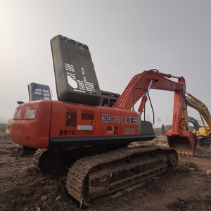 Excavatrice hydraulique d'occasion HITACHI ZX350 de 35 tonnes, multi-terrains, pour déblaiement d'urgence en cas de glissement de terre - Product Image 2
