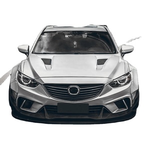 Bộ body kit sợi thủy tinh kiểu Wzleiyu dành cho <span class=keywords><strong>Mazda</strong></span> Atenza 2014-2020, bao gồm cánh gió, cản trước, mui xe, ốp sườn. - Product Image 1
