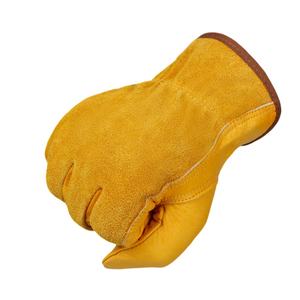 Guantes de Soldadura TIG de Cuero Vacuno de Seguridad Industrial para Construcción, Personalizables al por Mayor Directo de Fábrica - Product Image 5