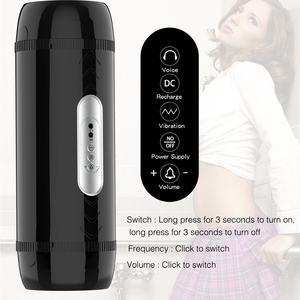 プレミアムスマート電動多機能男性用オナニーカップ、高級大人向け男性用セックストイ - Product Image 2