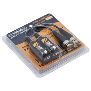 Convertidor de <span class=keywords><strong>Video</strong></span> <span class=keywords><strong>Balun</strong></span> Activo HD Pasivo de 5MP 8MP Coax Bnc 75 Ohm a 120 Ohm Rj45 IP para <span class=keywords><strong>CCTV</strong></span> - Product Image 5