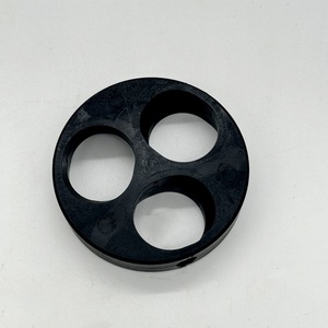 Soporte plegable para mesa y silla, piezas de plástico negro de 75 mm de diámetro para reparación de patas de muebles, 002 - Product Image 2