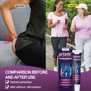 ครีมบรรเทา<span class=keywords><strong>อาการ</strong></span><span class=keywords><strong>ปวด</strong></span>เส้นประสาทไซแอติก สำหรับการจัดหาเวชภัณฑ์ข้ามพรมแดน รักษาอาการ<span class=keywords><strong>ปวด</strong></span>จากหมอนรองกระดูกทับเส้นประสาทบริเวณเอวและ<span class=keywords><strong>อาการ</strong></span>บวมที่เข่า - Product Image 3