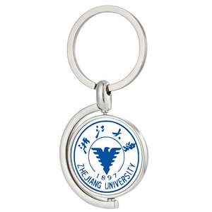 Llavero giratorio Yue FA de doble cara creativo, letras en blanco para logotipo publicitario, insignia escolar, regalo para estudiantes, Memorial de turismo - Product Image 5