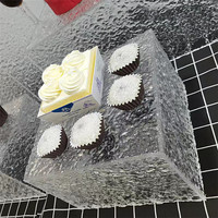 Délicat acrylique gâteau support ensembles Dessert pâtisserie acrylique présentoir élégant haut de gamme Table de mariage décoration ornements