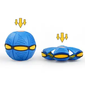 卸売マジックUFOボールフライングソーサーフライングUFO 2021新しいデザインマジックUFOディスクボールおもちゃフライングソーサーボール