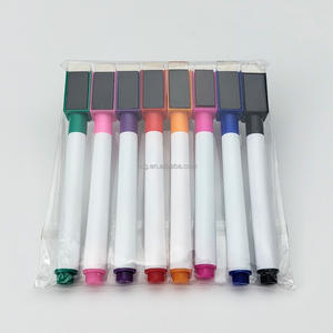 Rotulador de pizarra multicolor con borrador - Product Image 4