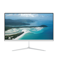 PC Todo en Uno Barebone I7 I5, Computadora de Escritorio Económica con Pantalla LCD de 19 Pulgadas, DDR3 4G 8G RAM, SSD de 256G, Computadora para Juegos