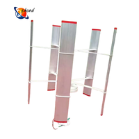 Système de générateur d'énergie éolienne horizontal haute efficacité 7,5 kW, alimentation directe usine, 96 V 220 V, hors réseau/sur réseau, QPHOND CE