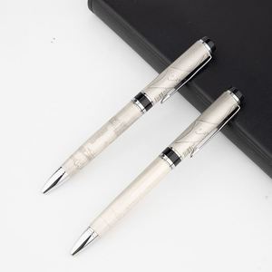 Bolígrafo de Metal de Latón Cepillado de Diseño Medieval de Alta Gama, Resistente a la Corrosión, para Regalo de Lujo - Product Image 1