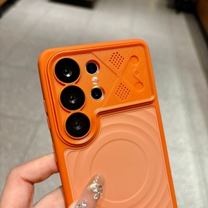Nueva Funda Magnética Mate con Patrón de Ondas de Agua para Samsung S26 Ultra Plus con Película Protectora HD a Prueba de Golpes - Product Image 6