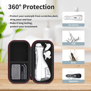 Étui de voyage rigide pour brosse à dents professionnelle Waterpik sans fil Advanced Water Flosser Nano <span class=keywords><strong>Sonic</strong></span> Professional EVA Bag & Case - Product Image 5