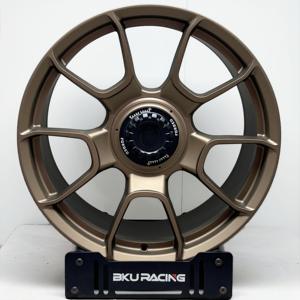 Rines Bku Forjados 5x130 para <span class=keywords><strong>Porsche</strong></span> 911 991 992 Turbo <span class=keywords><strong>Carrera</strong></span> 4s <span class=keywords><strong>GTS</strong></span> GT3 718 GT4 RS de 19, 20 y 21 Pulgadas, Rines de Aleación con Bloqueo Central - Product Image 4