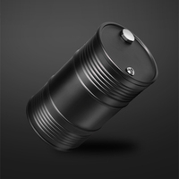 Cendrier de voiture en alliage d'aluminium avec couvercle rotatif, étanche à la fumée, robuste, ignifuge, durable, universel, pour BMW Toyota Honda