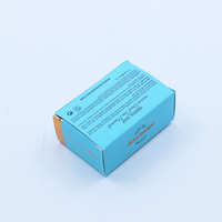 Usine chinoise Boîte à savon d'emballage de produit OEM avec logo Papier blanc Mini boîtes à savon personnalisées en papier cartonné avec fenêtres