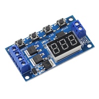 Module de contrôle de temporisation HCW-M135 à double MOS LED, relais temporisé numérique, déclencheur de cycle, interrupteur de temporisation, carte de circuit imprimé