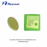 Fenêtre de protection originale Raytools pour laser à fibre 27.9x4.1 37x7 24.9x1.5, lentille laser à fibre pour machine de découpe laser à fibre jusqu'à 12 kW
