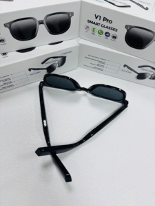 V1 Pro thông minh Kính rảnh tay mở âm nhạc kính mát không dây UV bảo vệ cảm ứng điều khiển BT cuộc gọi thông Minh Kính - Product Image 2