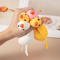 Anatra di Gomma Gialla Estensibile a Lenta Risalita, Giocattolo Sensoriale Antistress per Decompressione, Regalo per Ragazzi e Ragazze 14+