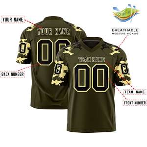 Tontons maillots de <span class=keywords><strong>Football</strong></span> américain personnalisés <span class=keywords><strong>maillot</strong></span> d'entraînement de <span class=keywords><strong>Football</strong></span> américain sublimé maillots de T-shirts de <span class=keywords><strong>Football</strong></span> numéro personnalisé - Product Image 3