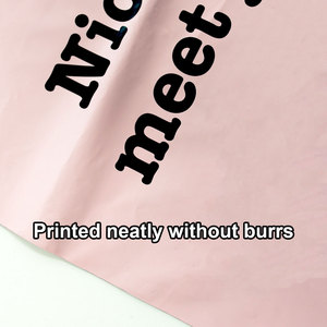 Self Adhesive <b>PE</b> 2 Mil Silk Screen Printed Mailing Bag Shirt <b>Shoes</b> Protection During Delivery - Product Image 5