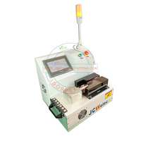 Machine multifonctionnelle d'installation de connecteur de gaine de protection de sécurité de câble JCW-E3000