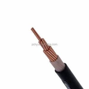 Rubber Cable Sheathed Flexible Power Copper 90 100 180 150 240 Sqmm/mm2 BLACK PTFE Cable Xlpe Construction LOW Voltage Null Xlpe