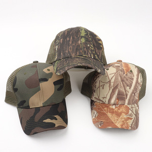 Trucker Cap Mesh Fabric Breathable <b>Waterproof</b> Unisex Outdoor Baseball Cap Camouflage Print Summer <b>Hat</b> - Product Image 2