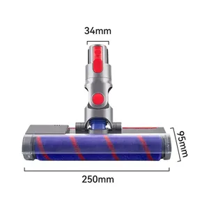 Tête de brosse motorisée pour aspirateur <span class=keywords><strong>Dyson</strong></span> V8 V7 V10 V11, accessoire de remplacement pour brosse à rouleaux de sol - Product Image 3