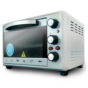 Countertop Oven 28L 1600W Grey Multifunction Electric With <b>Timer</b> And Rotisserie For Home <b>Kitchen</b> Use - Product Image 6