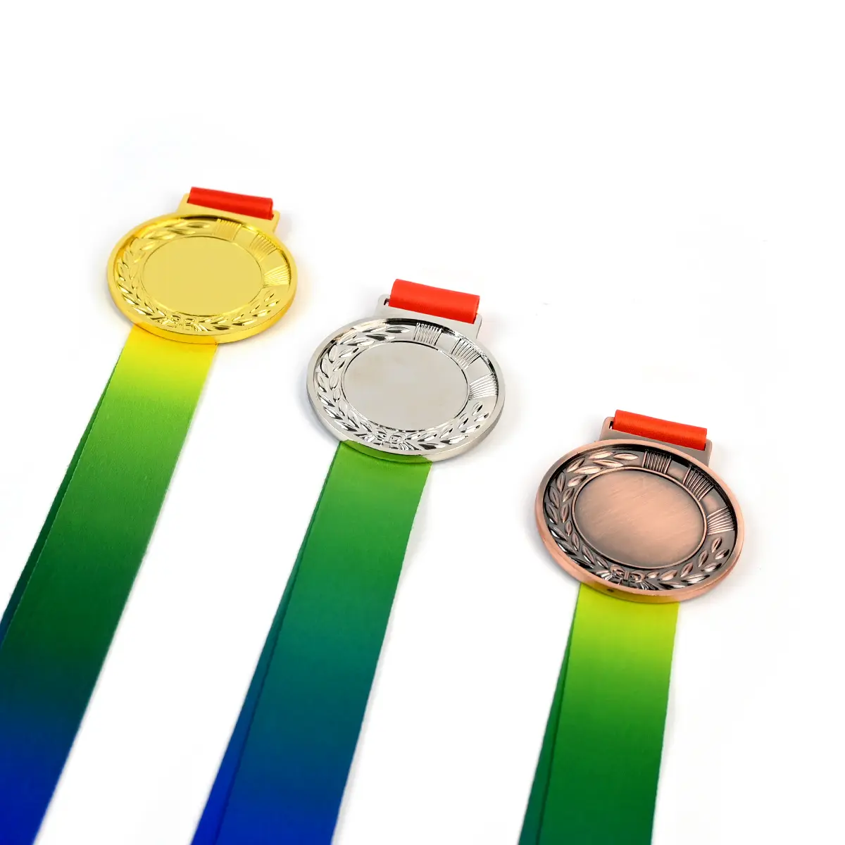 Fabrikant Groothandel Custom Metalen Sport Medaille Goedkope 3d Goud Award Ontwerp Marathon Lopen Zinklegering Aanpasbare Trofee