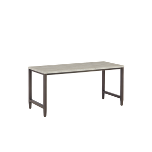 Table à manger en béton préfabriqué sur mesure, finition terrazzo haut de gamme, table de restaurant en béton, fabrication OEM, directement de l'usine - Product Image 3