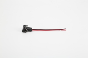 Conectores de adaptadores de 2 pines de aplicación directa CHSKY, enchufe de ventilador electrónico automotriz, Material plástico - Product Image 3