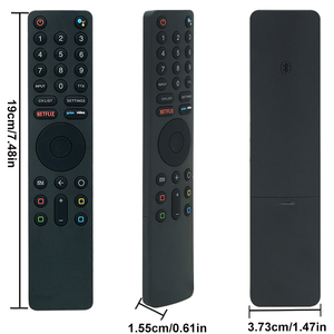 HUAYU-Mando a distancia por voz de repuesto, compatible con <span class=keywords><strong>Xiaomi</strong></span> MI Stick Box <span class=keywords><strong>4K</strong></span> Android Smart <span class=keywords><strong>TV</strong></span>, éxito de ventas, certificado FCC, éxito de ventas - Product Image 5