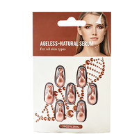 Capsules de sérum facial anti-rides 0,34 ml – Réparation nocturne raffermissante pour une dose unique – Gélatine hydrosoluble sûre