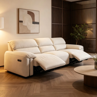 Canapé inclinable électrique VOXHOME, style nordique minimaliste, pour salon, meubles modulaires, tissu résistant aux griffures de chat