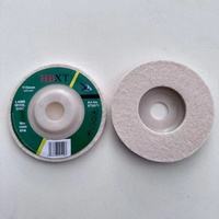 4.5 pouces 115 mm Fine laine disque feutre roue laine polissage roue laine disque pour 115 meuleuse angulaire