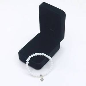 Al por mayor YASEEN Étnico 99 piezas 8mm Cuentas de oración de ágata con degradado brillante, Tasbih musulmán para Dhikr, Colgante de Luna Creciente y Estrella, Hajj - Product Image 1