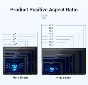 21.5 Inch High Brightness Waterproof Open Frame Lcd Capacitive Industrial Capacitive Touch Screen Monitor